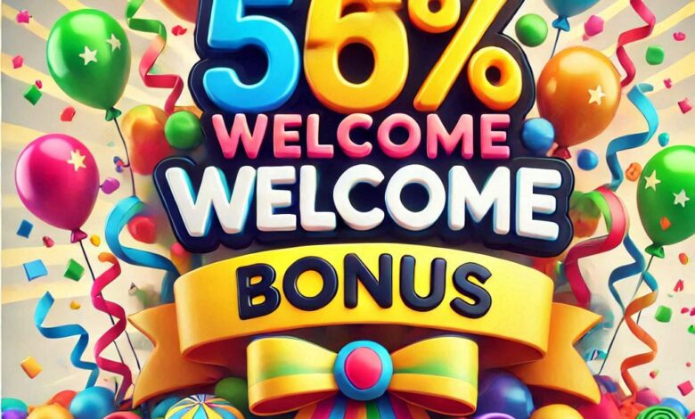 50% Welcome Bonus