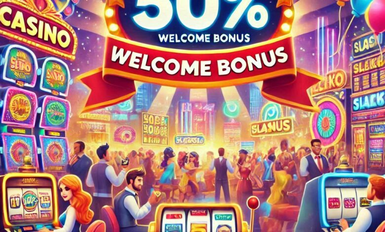 50% Welcome Bonus